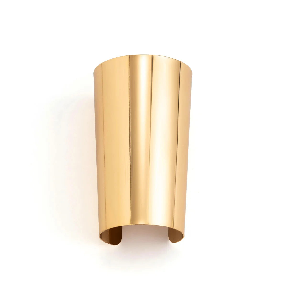 Exaggerate Punk Gold Silver Color Metal Cuff Bangles - gold