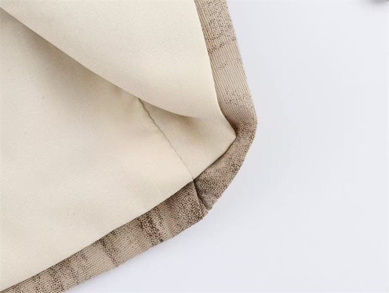 V-neck Buttons Decorative Lace-up Sleeveless Waistcoat Vest Wide-leg Casual Pants Suit