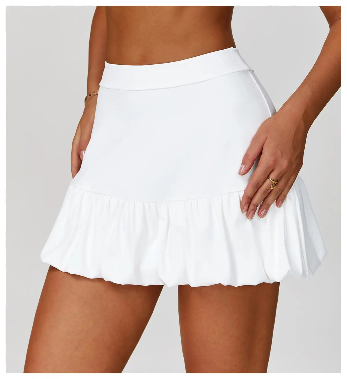 Two-piece Skirts Quick-drying Breathable Safety Tennis Skirt