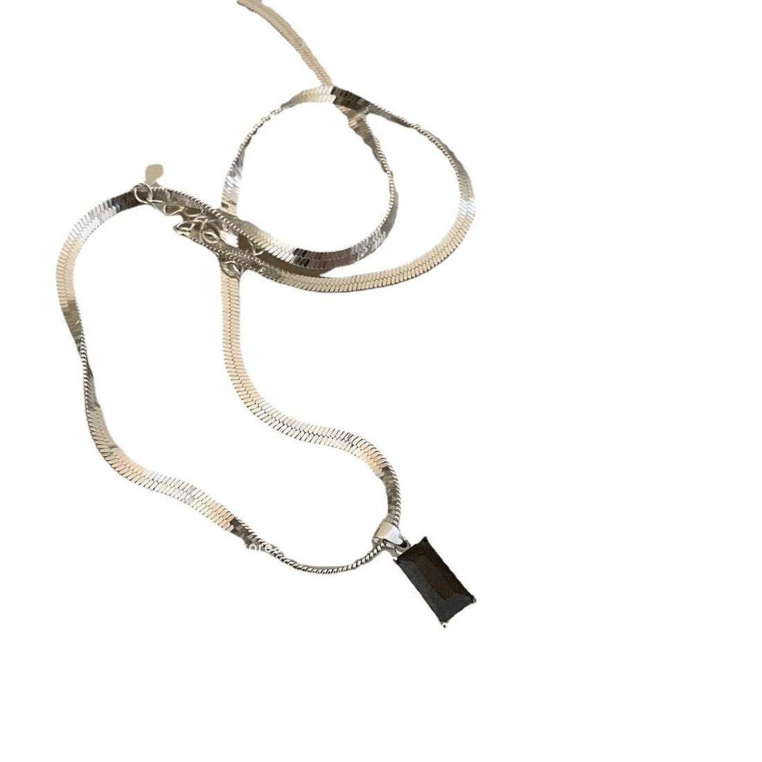 Ins Girl Special-interest Design Color Rhinestone Snake Bones Chain - Norellé