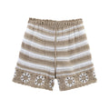 Beach Suit Women's Summer Hollow Knitted Halter Top High Waist Shorts - Norellé