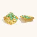 Fashion Personality Shell Stud Earrings For Women - Norellé
