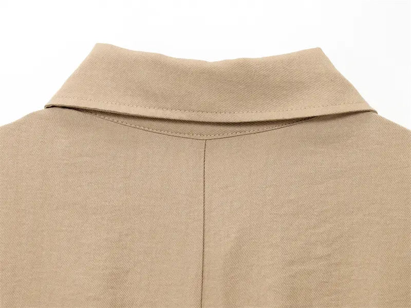 High-grade Sleeveless Slim With Belt Jumpsuit