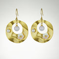High Fashion Design Golden Butterfly Tassel Earrings - Norellé