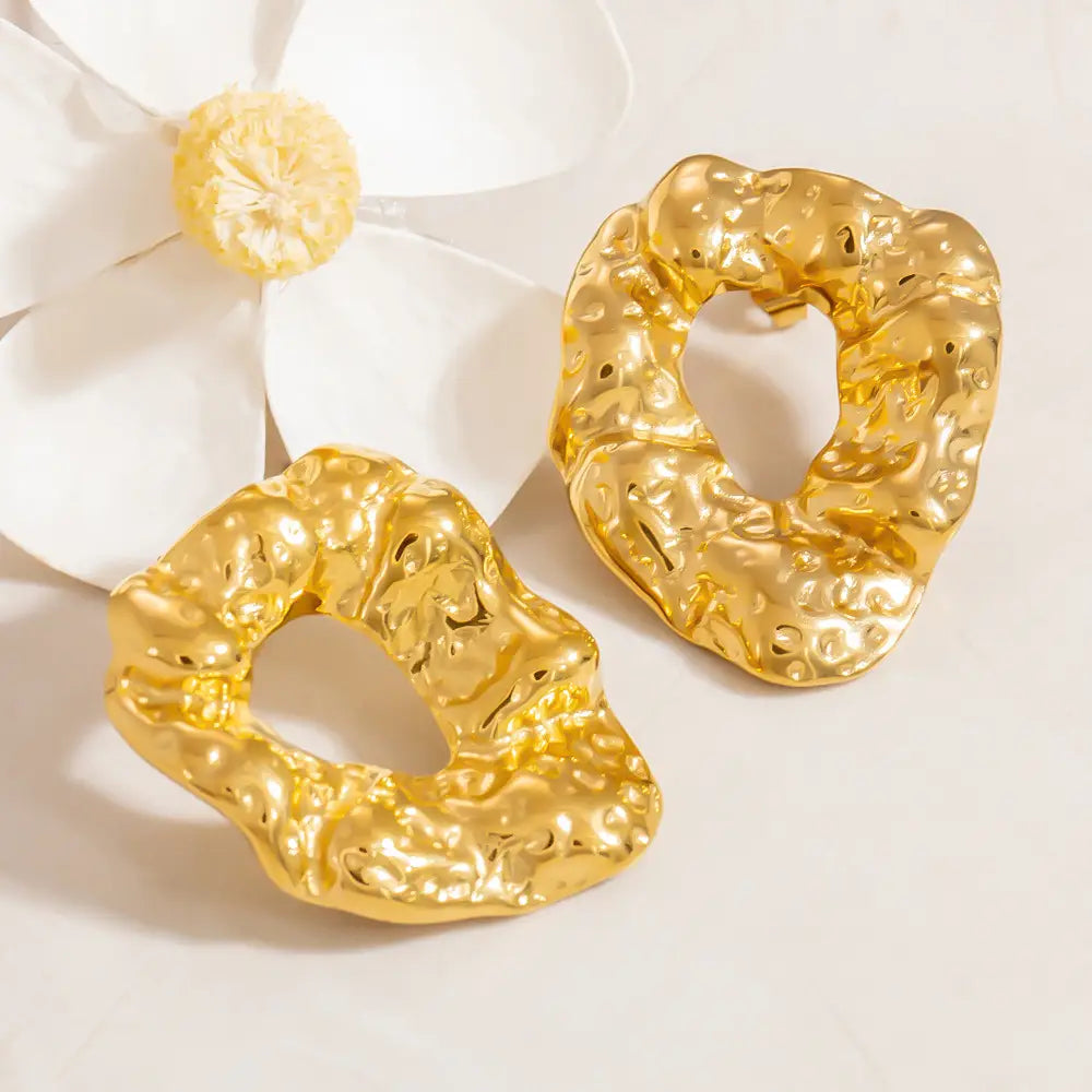 Stainless Steel High-grade Irregular Earrings