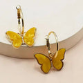 Fashion Simple Women Butterfly Studs - Norellé