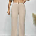 Ladies' Solid Color Elegant Fashion With Pockets Slimming Pants - Norellé