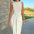 Fashion Bandage Maxi Dress Women