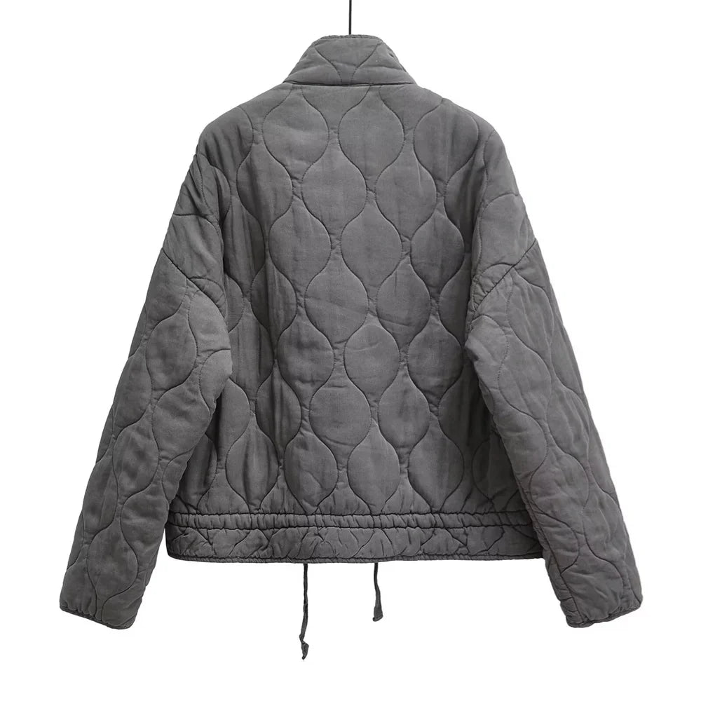 Fashion Casual Women’s Stand up Collar - Other