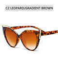 Fashion Cat Eye Sunglasses Women - C2