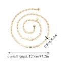 Fashion Circle Metal Waist Chain Belt