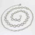Fashion Circle Metal Waist Chain Belt