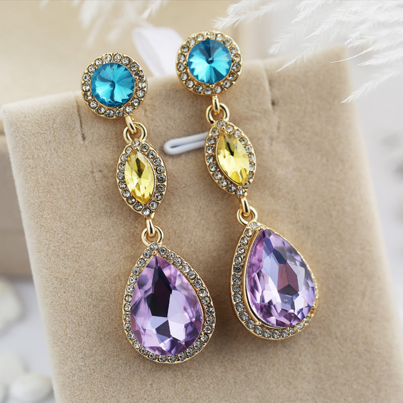 Fashion Diamond Crystal Women’s Earrings