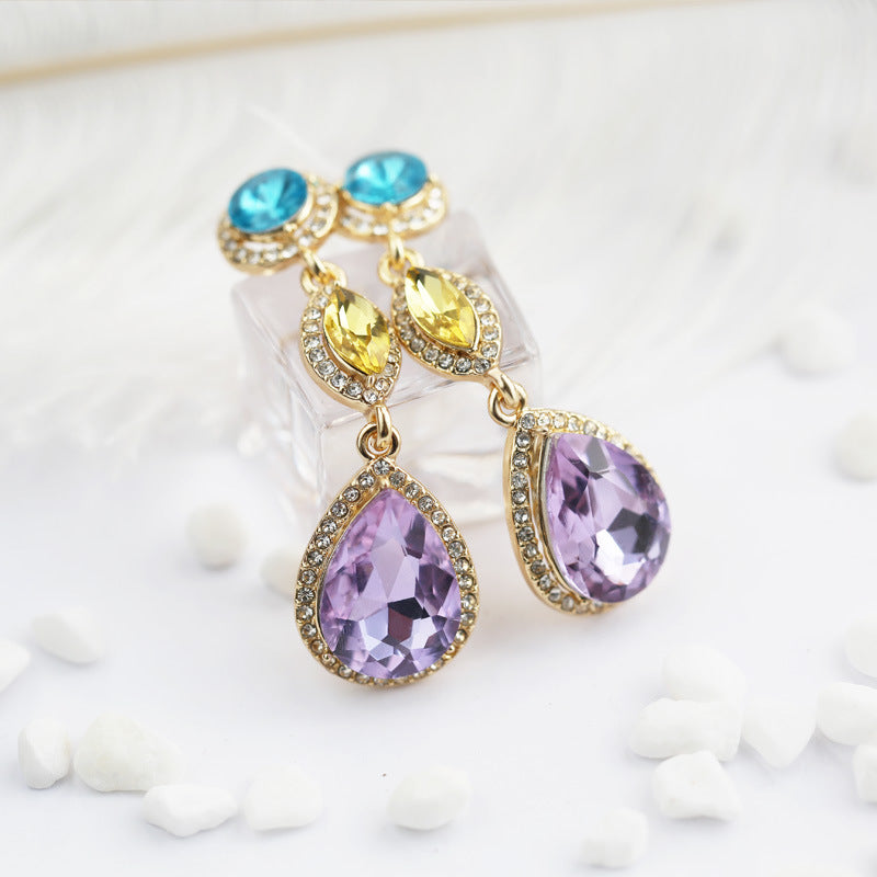Fashion Diamond Crystal Women’s Earrings