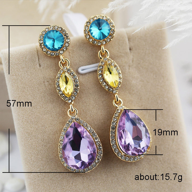 Fashion Diamond Crystal Women’s Earrings
