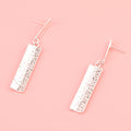 Fashion Exaggerated Irregular Earrings Simple Geometric Female Vintage - Style 5 Silver - electronic accessories