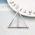 Fashion Geometric Mental Hairpins - P2-Silver