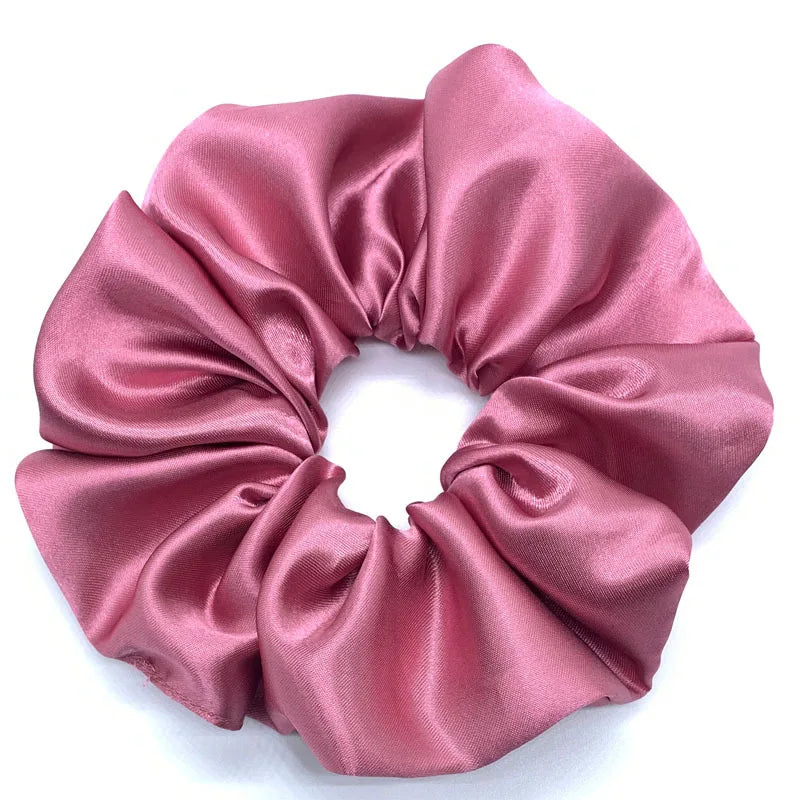Fashion Oversized Silk Scrunchies for Women