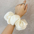 Fashion Oversized Silk Scrunchies for Women