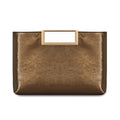 Fashion Shiny Women Clutch Bag - Bronzer