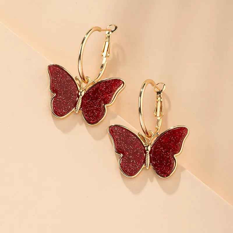 Fashion Simple Women Butterfly Studs - electronic accessories