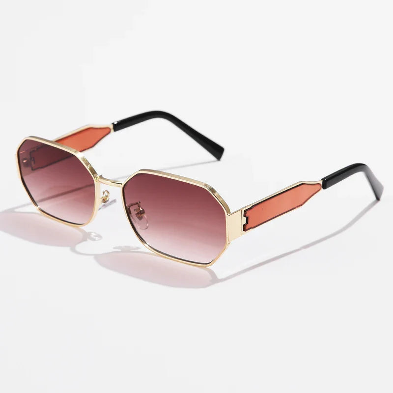 Fashion Square Vintage Sunglasses Women