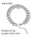 Fashion Unisex Style Retro Double-layer Five-pointed Star Chain - NBB1039 / 18K - electronic accessories