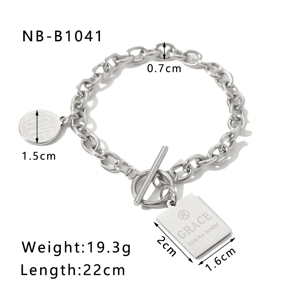 Fashion Unisex Style Retro Double-layer Five-pointed Star Chain - NBB1041 / 18K - electronic accessories