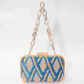 Fashion Wooden Clip Clutch Bag for Women