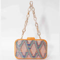 Fashion Wooden Clip Clutch Bag for Women