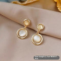 High-grade Pearl Vintage Tassel Earrings - Norellé