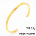 Twisted Ring Square Twisted Stainless Steel Bracelet - Norellé