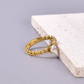 J117 Mixed Batch Chain Style Square Zircon Ring - Norellé