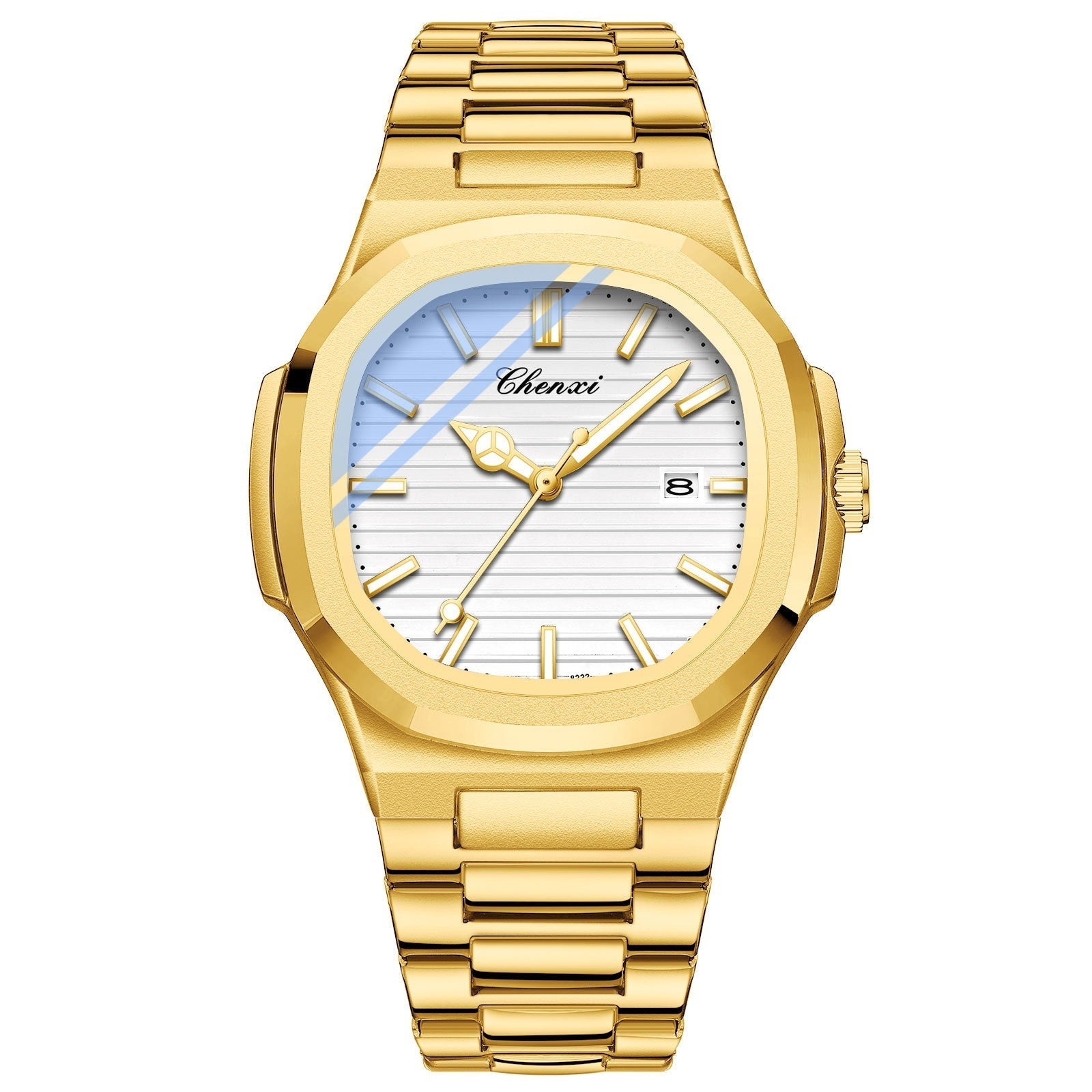 Chenxi Steel Watch Couple Luminous Waterproof Simple Fashion - Norellé