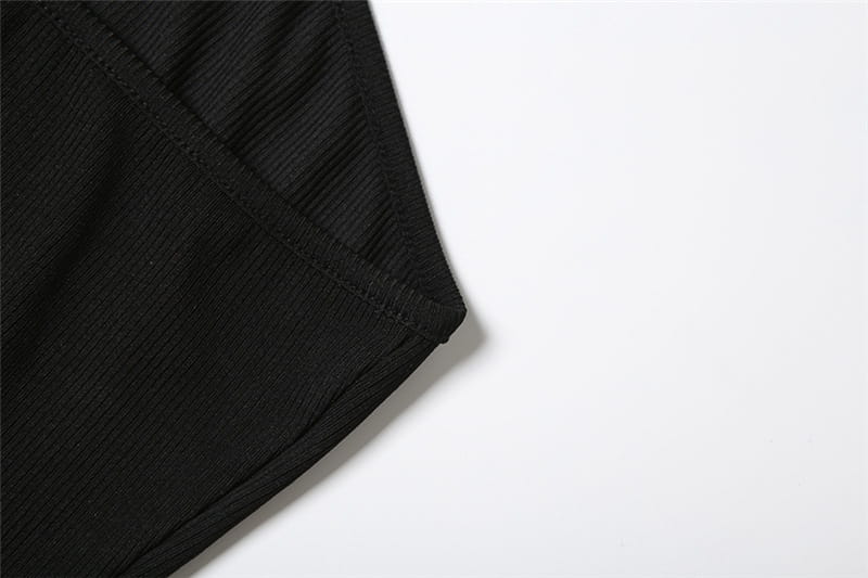 Solid Color Simple One Shoulder Backless Fishtail Dress