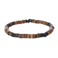 Simple Turquoise Wooden Bead Bracelet - Norellé