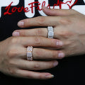 Square Zircon Ring European And American Fashion - Norellé