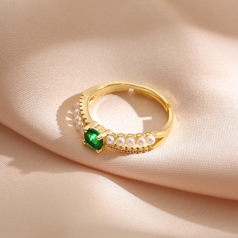 Cool Style Mild Luxury Retro Personality Ring - Norellé