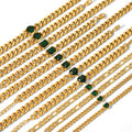 18K Gold-plated Inlaid Zircon Light Luxury Non-fading Stainless Steel Bracelet Necklace - Norellé