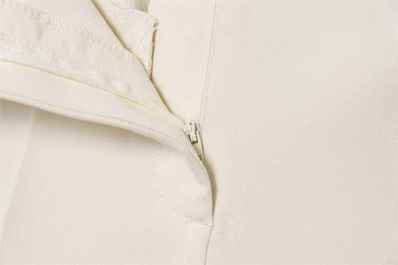 Thin Scarf Lapel Blazer Straight-leg Pants