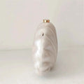 Female Shell Acrylic Box Clutch