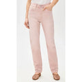 Female Straight Leg Jeans Women Low Rise - Pink / S
