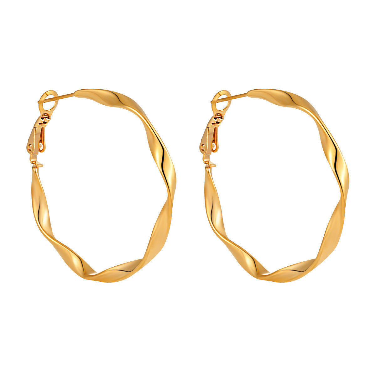 Women's Titanium Steel Gold-plated All-match Ear Clip - Norellé
