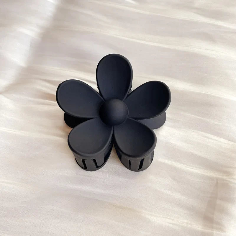 Flower Hair Clips for Women - 240808 black