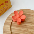 Flower Hair Clips for Women - 240808 orange