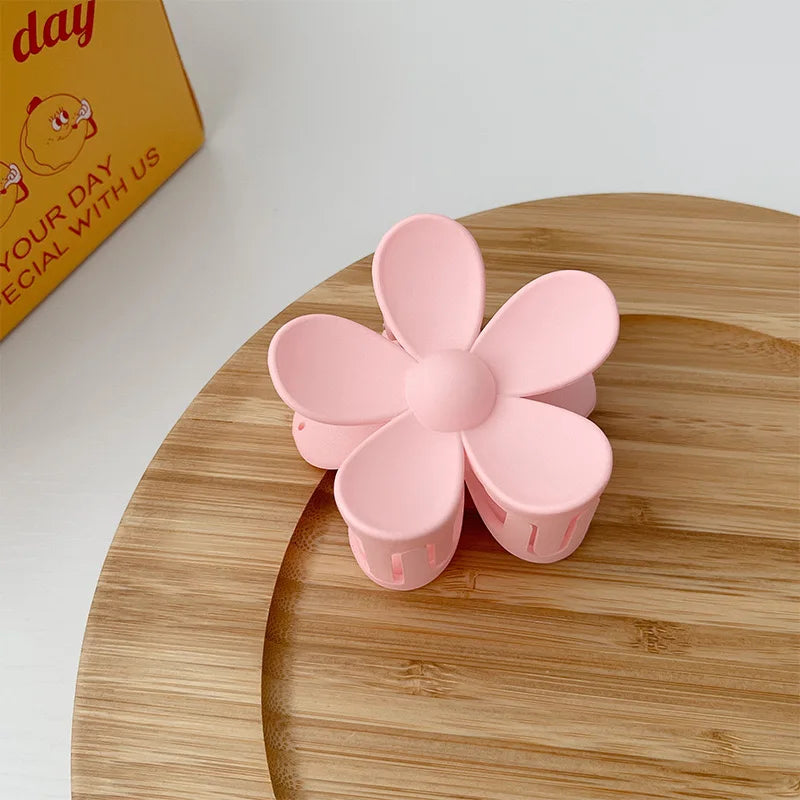 Flower Hair Clips for Women - 240808 pink
