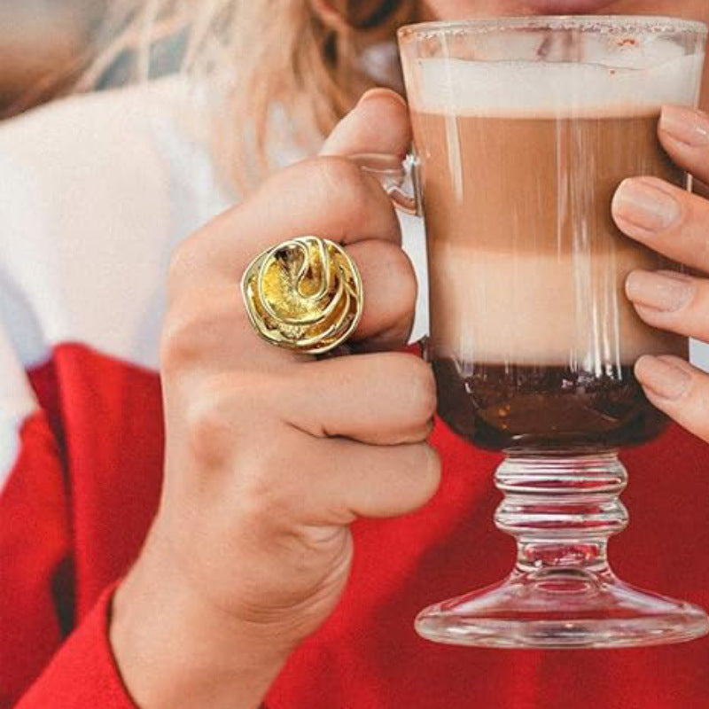 Flower Ring Copper Women’s - electronic accessories