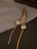 French Retro Gold Small Dial Flower-Shaped Bracelet Women’s Watch
