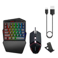 Gaming Keyboard Throne One Mouse Set - Black - electronic accessories