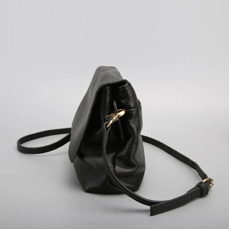 Genuine Leather Bago - black